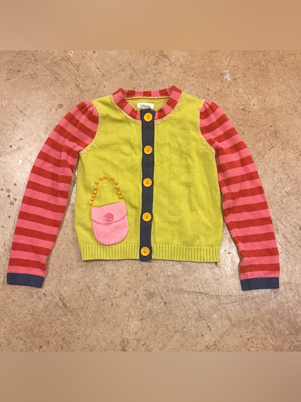Matilda Jane Little Shopper Cardigan Sweater Girls Size 8